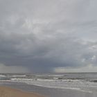 Regen am Ostseestrand