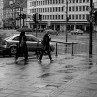 Regen am Platz der Republik