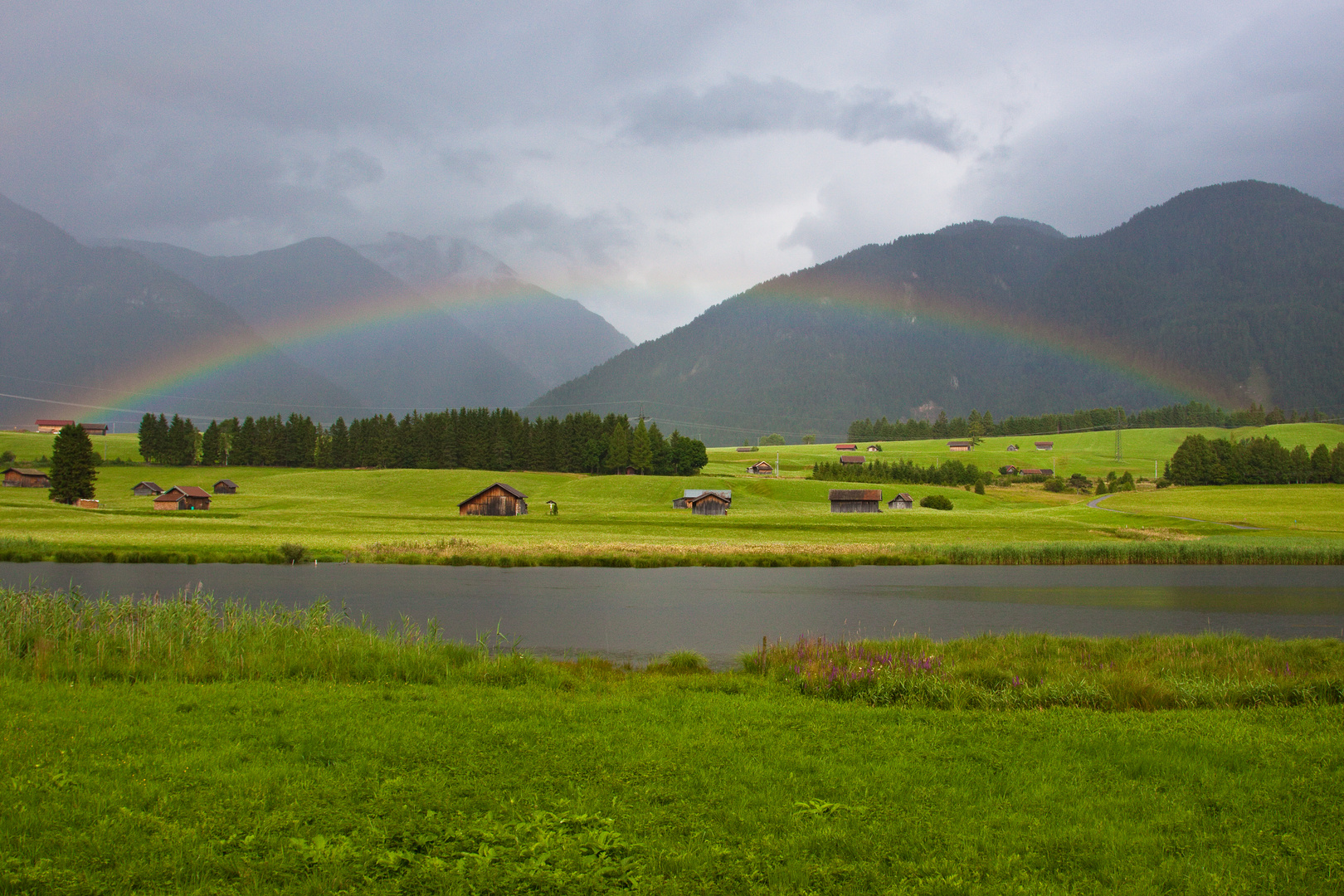 Regen am Schmalensee / Mittenwald