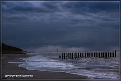 Regen am Strand von Wangerooge 2