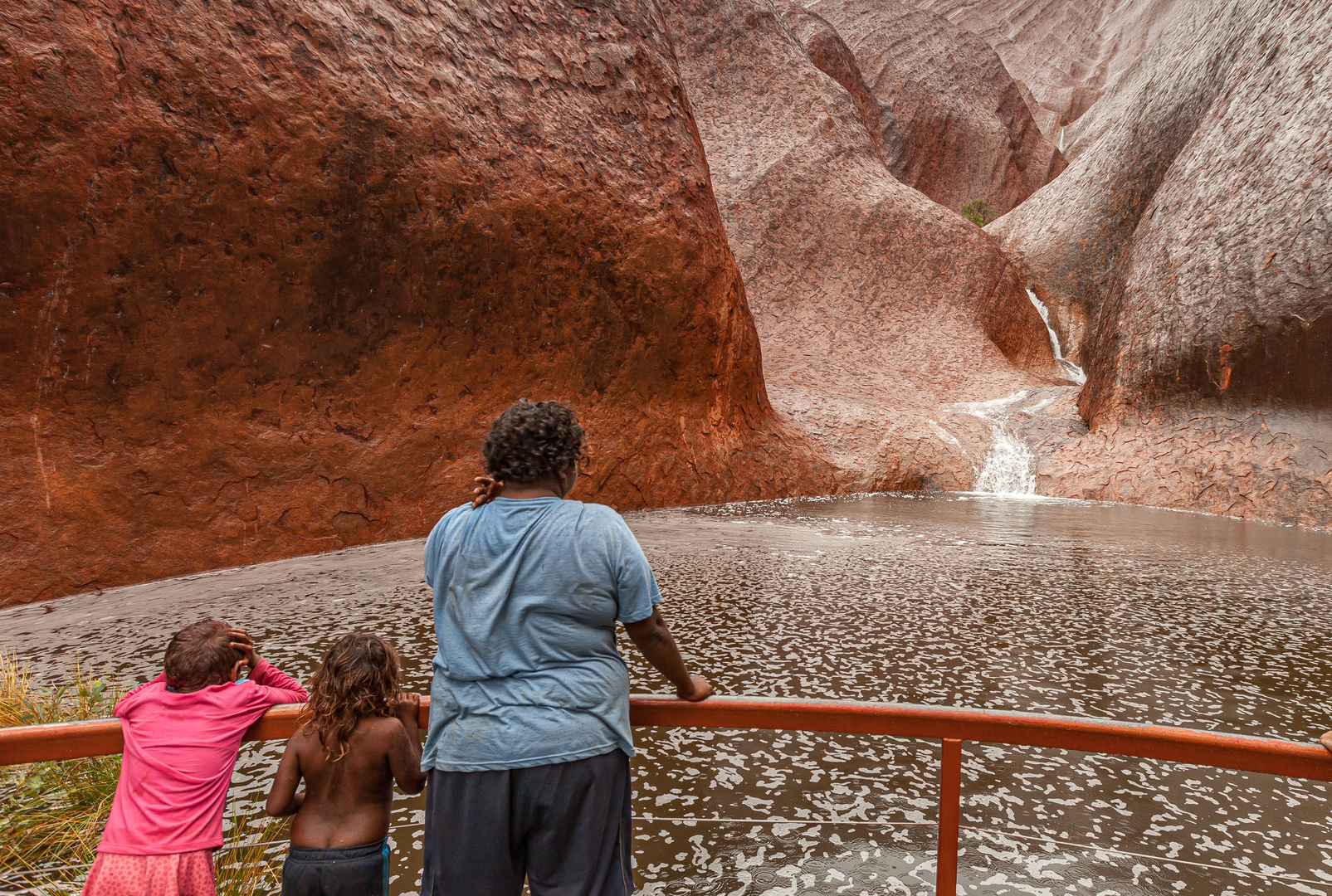 Regen am Uluru - 2