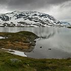 Regen auf dem Fjell