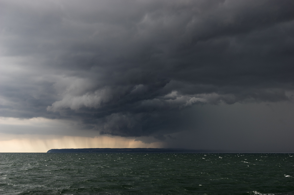 Regen auf Rügen