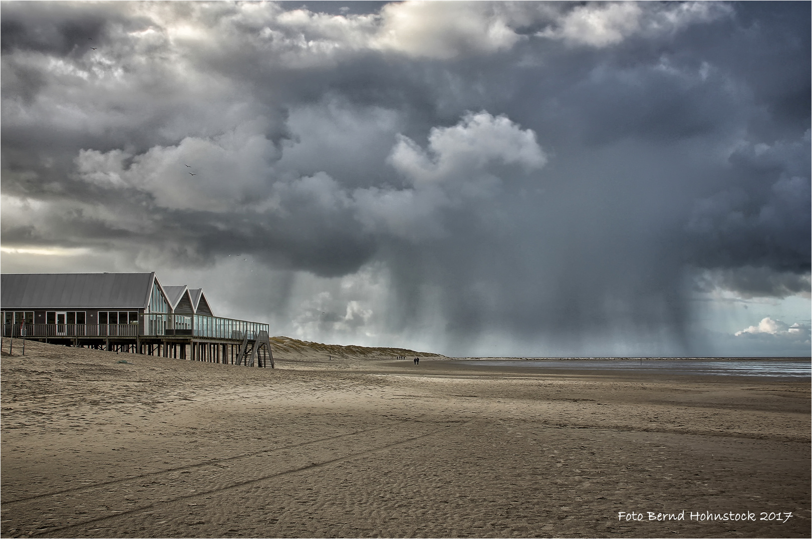 Regen auf Texel ....