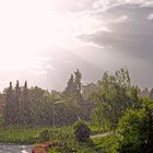 Regen bei Sonnenschein