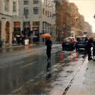 Regen... Friedrichstraße