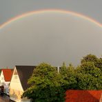 Regen- Gewitter- und dann kam der Regenbogen...