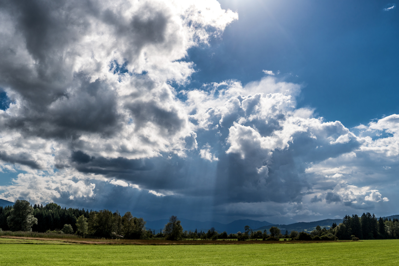 Regen im Anmarsch