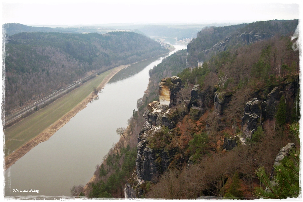 Regen im Elbtal