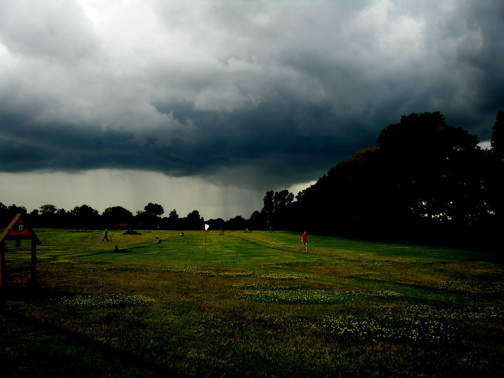 Regen im Hintergrund