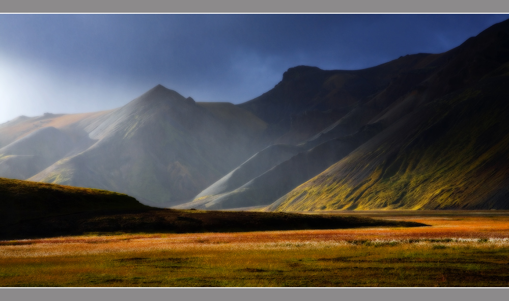 Regen im Landmannalaugar