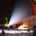 Regen im Open Air Kino