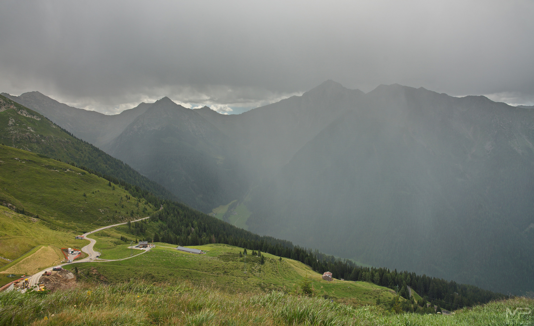 Regen im Tal