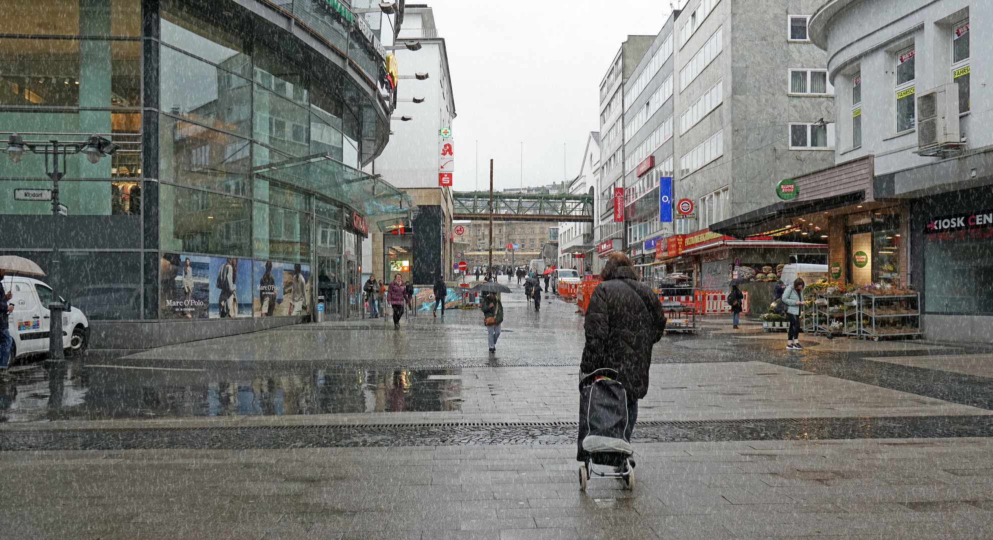 Regen im Tal