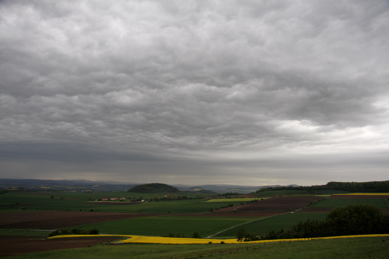 Regen im Waldecker Land