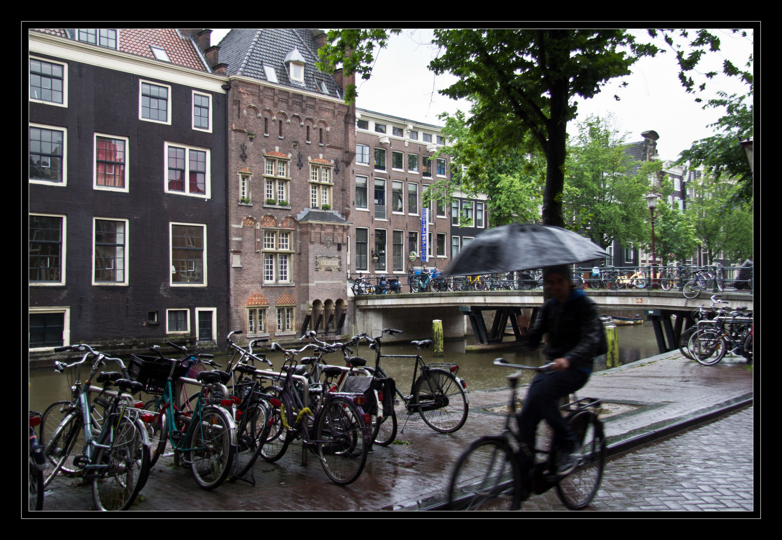Regen in Amsterdam