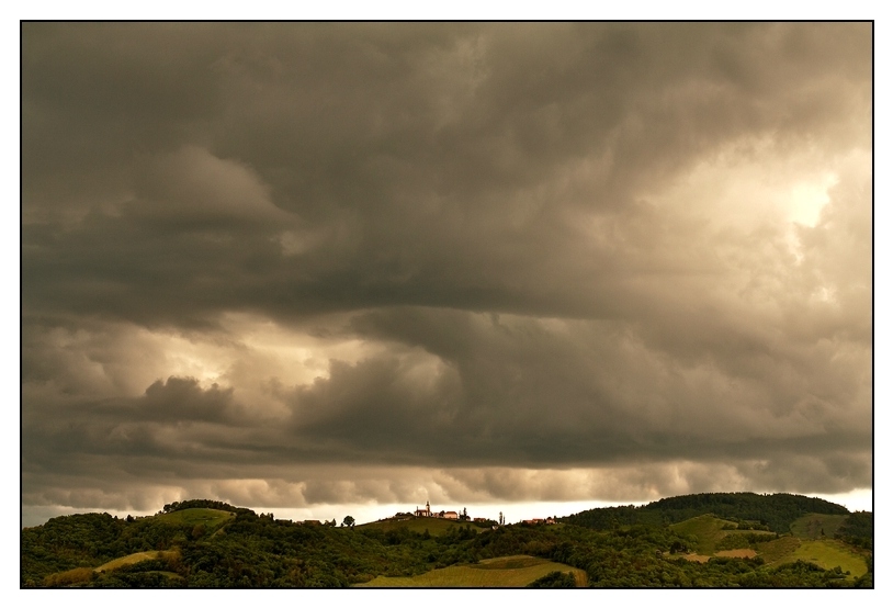 Regen in Aussicht