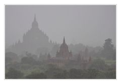 Regen in Bagan