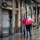Regen in Barcelona 