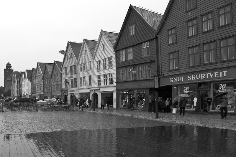 Regen in Bergen