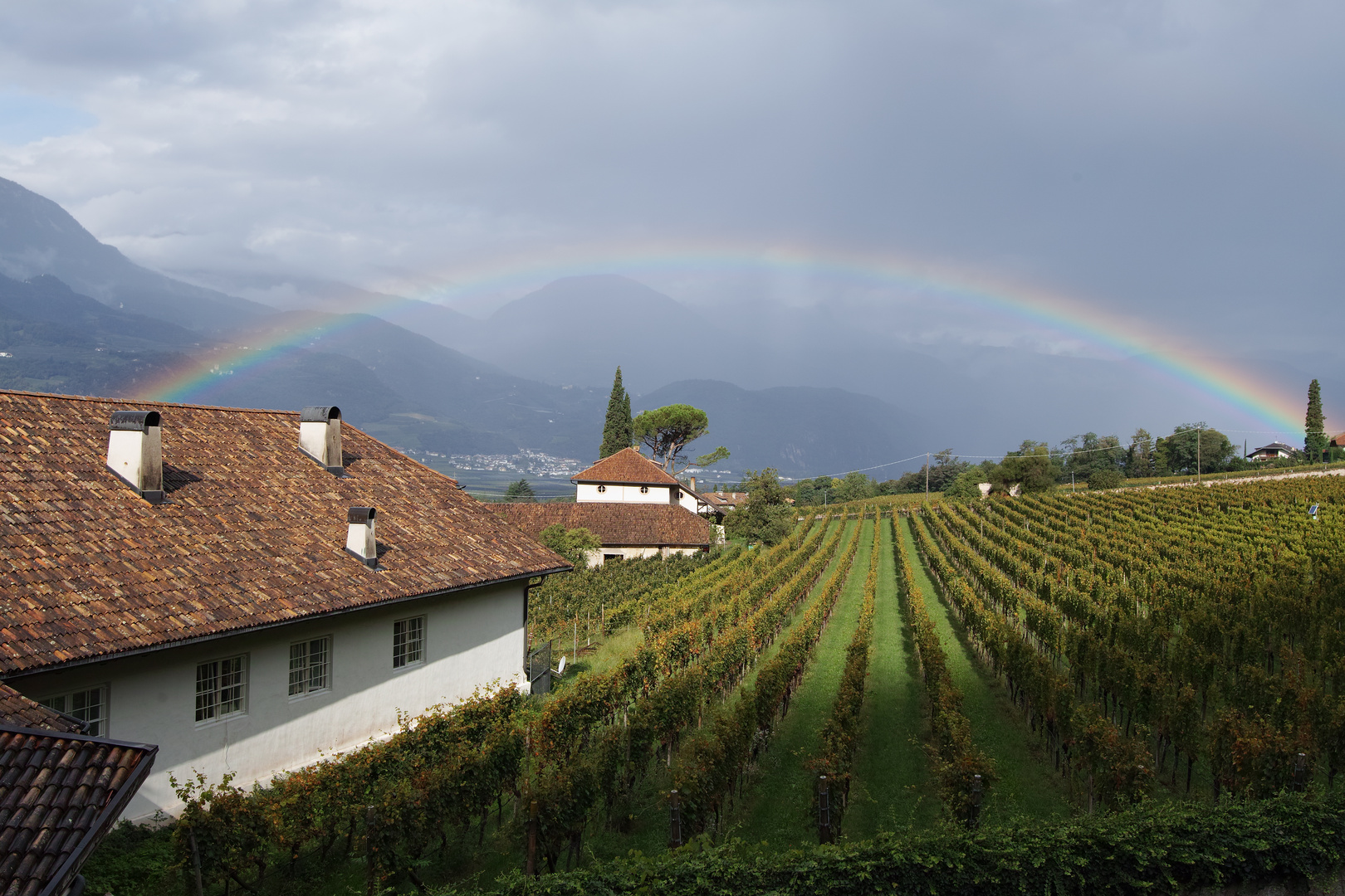 Regen in Bozen