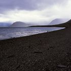 Regen in den isländischen Westfjorden