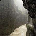 regen in der partnachklamm