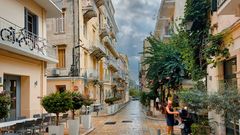 Regen in der Stadt