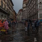 Regen in Florenz