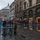 Regen in Florenz