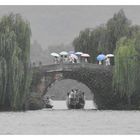 Regen in Hangzhou