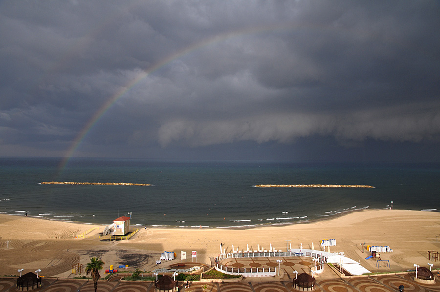 Regen in Israel