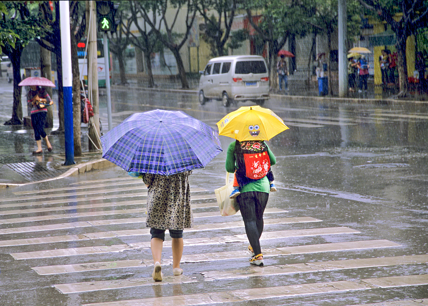 Regen in Kunming
