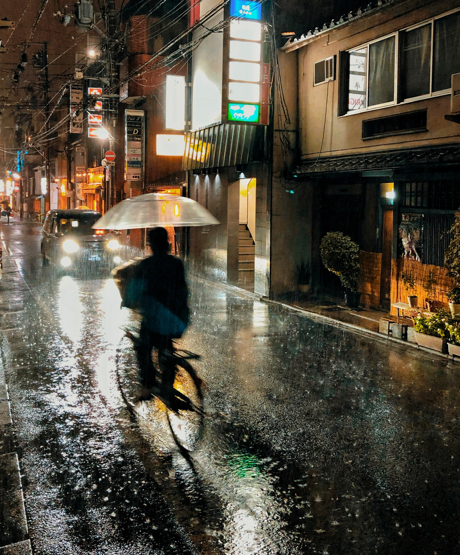 Regen in Kyoto