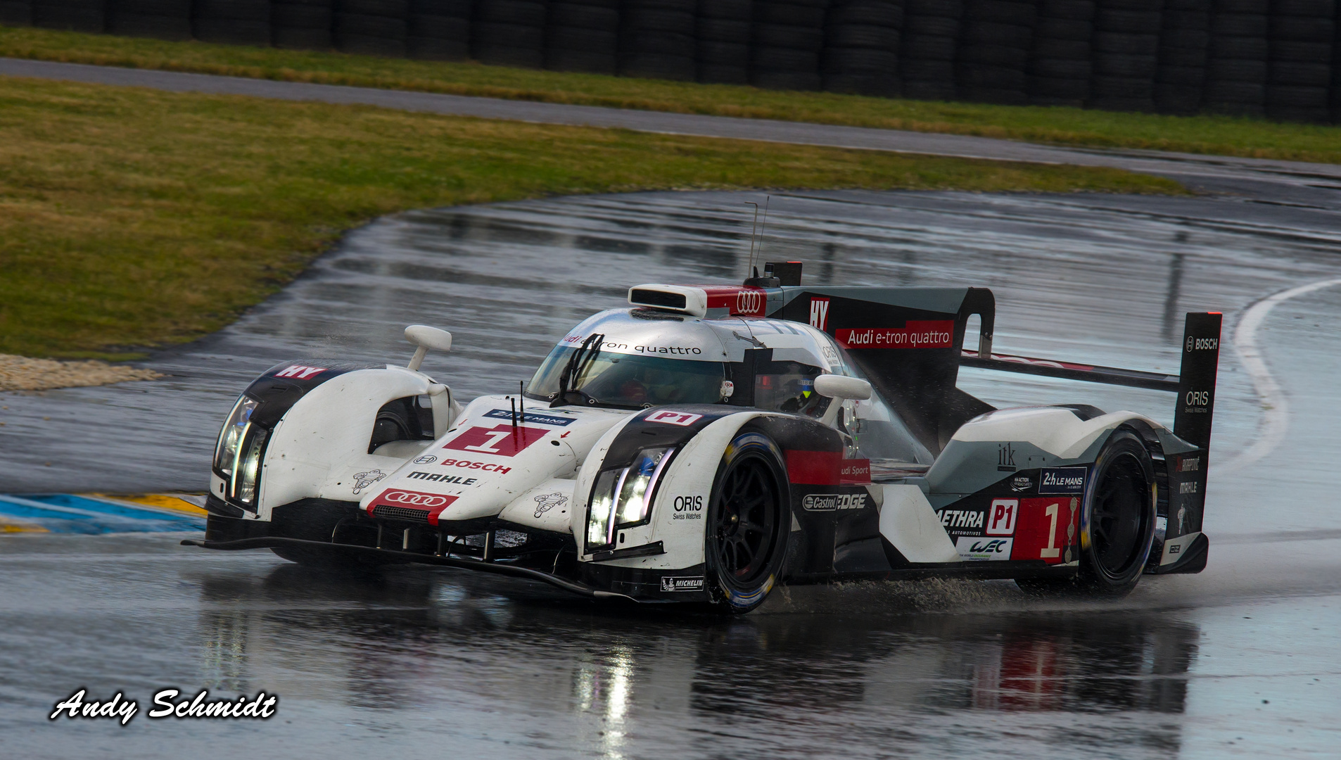 Regen in Le Mans 2014