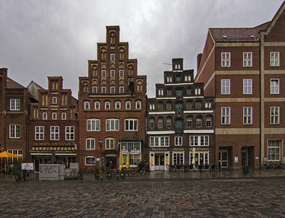 Regen in Lüneburg