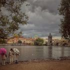 Regen in Prag