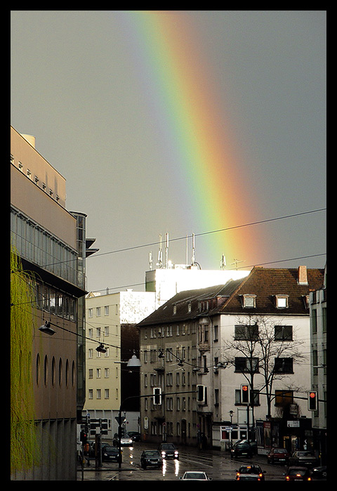 Regen in Saarbrücken