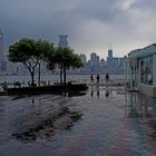 Regen in Shanghai