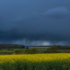 Regen in Sicht Blick von Mötzingen