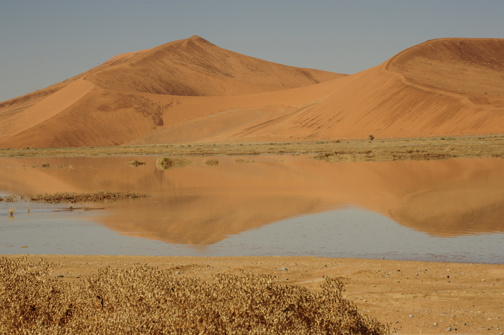 Regen in Sossus Vlei - Rain in Sossus Vlei