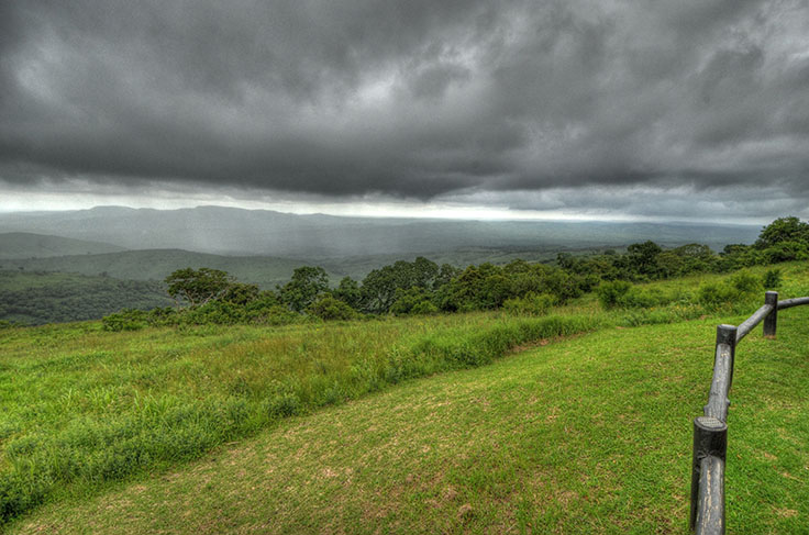 Regen in Südafrika