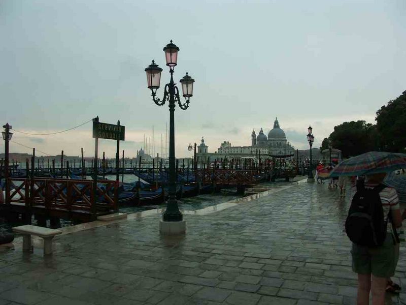 Regen in Venedig