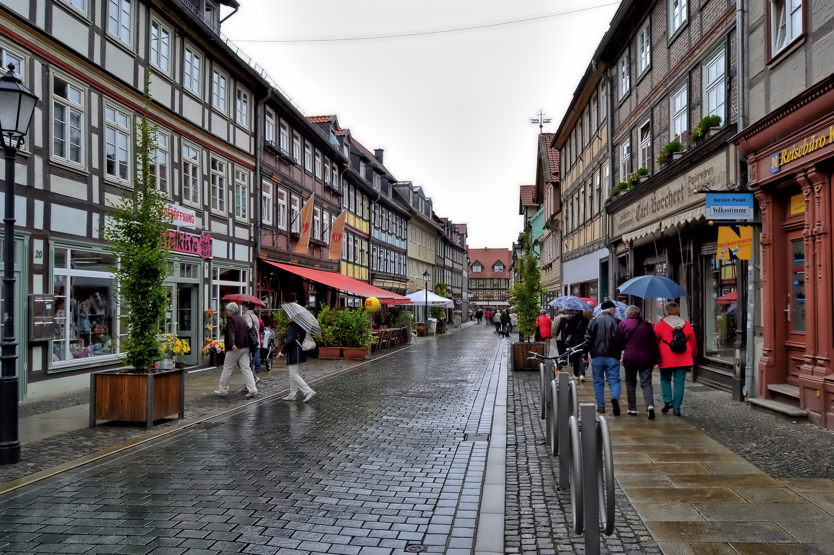 Regen in Wernigerode