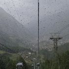 Regen in Zermatt am 19.07.2014