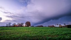 Regen kündigt sich an….