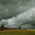 Regen, nichts als Regen kündigt sich an. Wie bei uns.