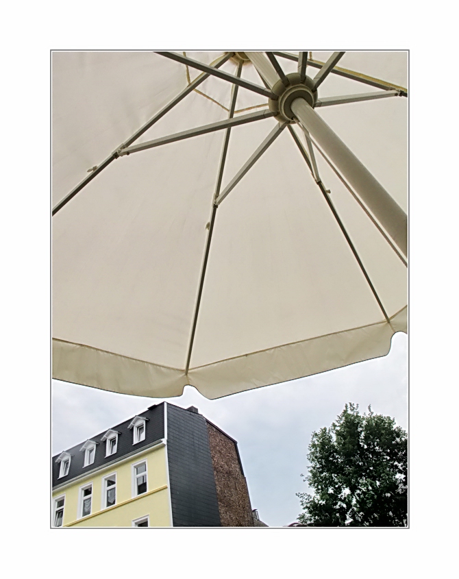 Regen- oder Sonnenschirm?