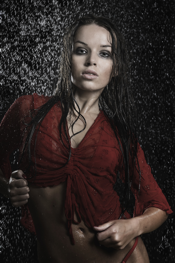 Regen Shoot mit Darya im Sstudio