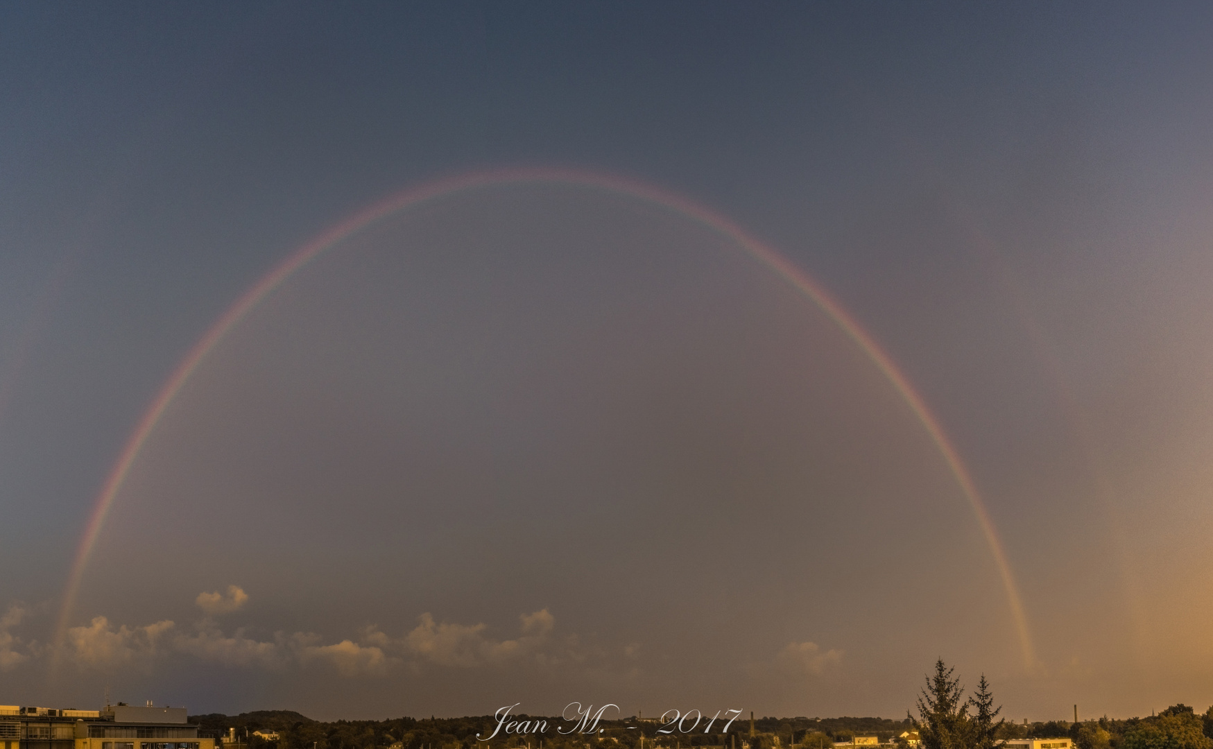 Regen + Sonne = Regenbogen